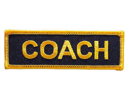 coach embroidered badge